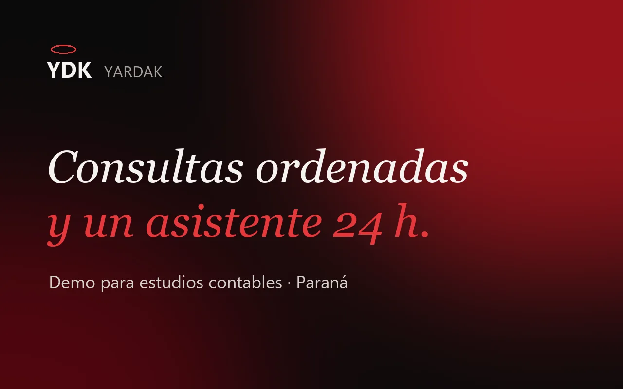 Demo de web para estudio contable